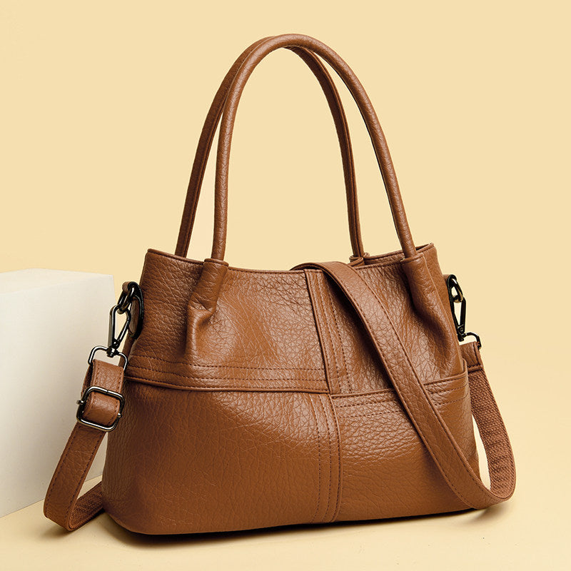 GIRLYWEAR Tan Luxe Bag
