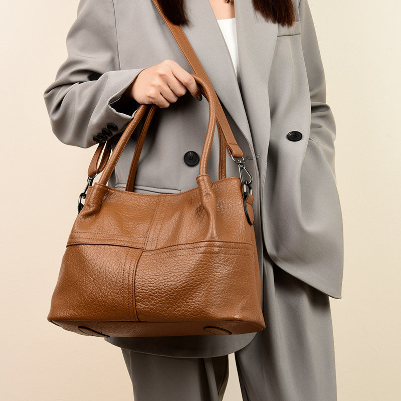 GIRLYWEAR Tan Luxe Bag