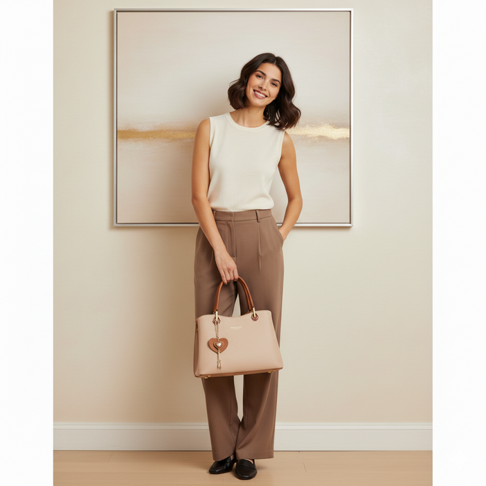 Outfit styled with GIRLYWEAR handbag