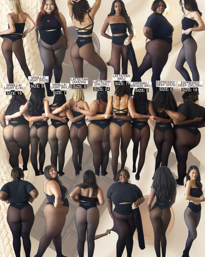 THE GLOW UP | TIK TOK VIRAL MAGIC LEGGINGS WITH COMPRESSION BAND & ONE SEAM